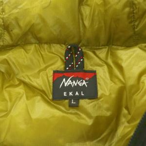 NANGA ×EKAL クラシックダウンジャケット L ブラック EK-F24-BL01