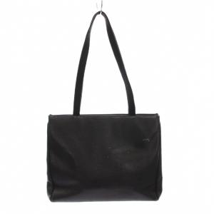 Salvatore Ferragamo トートバッグ リザード型押しレザー 黒 ブラック ヴァラリボン 212530 /YM