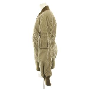Hysterics MA-1 中綿ブルゾン ミリタリージャケット アウター プリマロフト FREE ベージュ カーキ 3AJ-2380