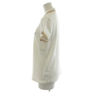 MONCLER MONCLER MAGLIA POLO MANICA CORTA ポロシャツ 半袖 ロゴ ワッペン M