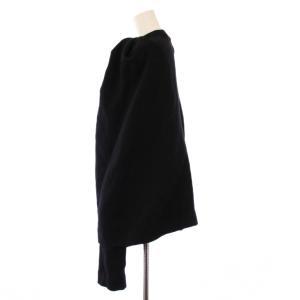 ISSEY MIYAKE 24AW Entwine ケープ 2 ブラック IM43FO026