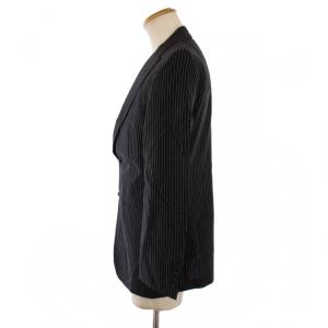 DURBAN スーツ セットアップ 上下 テーラードジャケット 背抜き シングル 2B パンツ ジップフライ ストライプ柄