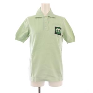ポロシャツ ホリゾンタル 36 ライトグリーン