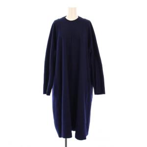ウールバックジップワンピース 36 ネイビー 7926-299-0130