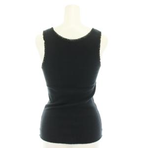 Hysterics タンクトップ キーネック ヒスガール プリント レース FREE 黒 ブラック 2CR-2660 /YT