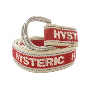 STRIPE LOGO テープベルト 赤 /TK