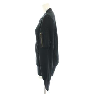 Hysterics タイプロゴスウェットジャケット ブルゾン アウター FREE 黒 ブラック 3CJ-0330 /YT