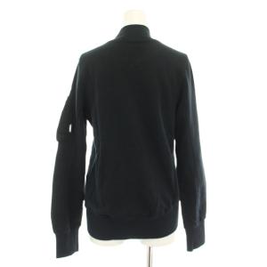 Hysterics タイプロゴスウェットジャケット ブルゾン アウター FREE 黒 ブラック 3CJ-0330 /YT