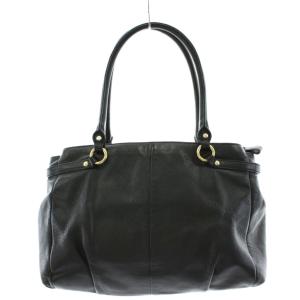 COACH ショルダーバッグ ハンドバッグ トートバッグ レザー 黒 ブラック 22262 /AN15