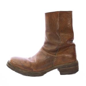 ショートブーツ 42 ブラウン