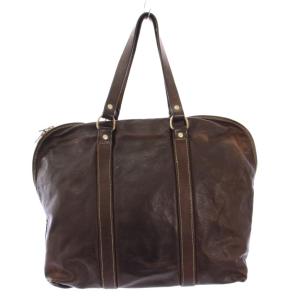 GB2 ソフトホースレザー トートバッグ ブラウン