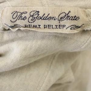 REMI RELIEF DELAWARE パーカー スウェット ペイント加工 プルオーバー M ヘザーグレー /G