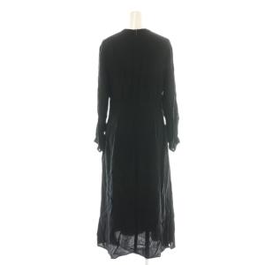 BALLSEY ワンピース ロング 長袖 34 ブラック /DF