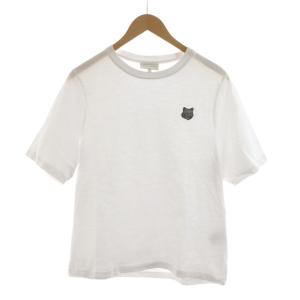 ボールド フォックスヘッド パッチ コンフォート Tシャツ カットソー 半袖 S 白 ホワイト 刺繍 MW00111KJ0119