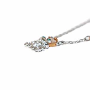 SWAROVSKI Out of This WORLD Kiss ネックレス ペンダント シルバーカラー /KH