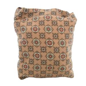 Needles ナイロンタッサーミニブックバッグ ショルダーバッグ ポシェット ベージュ 総柄 EJ036 /IU