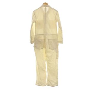 TOUJOURS オールインワン ジャンプスーツ パンツ つなぎ 2 生成り アイボリー /G