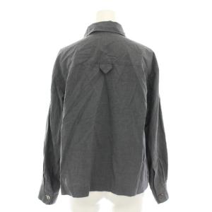MARGARET HOWELL 22AW ファインコットンキャンブレー FINE COTTON CAMBRAY シャツ ブラウス 長袖