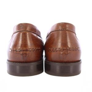 DIEGO BELLINI ローファー ラウンドトゥ ローヒール レザー ワンカラー 36 茶 ブラウン /BB