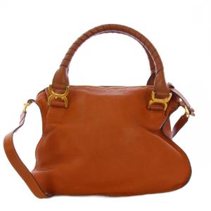 Chloe マーシー ハンドバッグ 2way ブラウン 031163