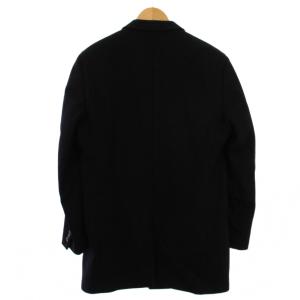 Theory チェスターコート ミドル丈 ウール カシミヤ L 黒 02-5409007 /BM