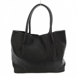 JURGEN LEHL トートバッグ レザー 黒 ブラック /G