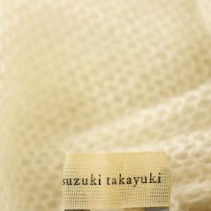 ikkuna / suzuki takayuki モヘヤ シルク混 ベスト ニット F 白 ホワイト A232-10 /G