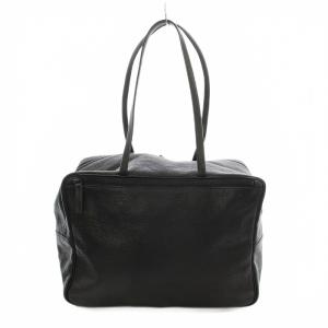 pas de calais トートバッグ ボストンバッグ レザー 黒 ブラック /G