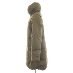 theory luxe ロングダウンジャケット ダウンコート ０４０ 緑 カーキ オリーブ 03-2309666 /AJ