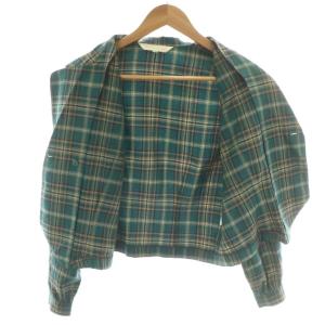 burberrys セットアップ チェック ヴィンテージ 9AR グリーン