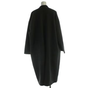 Plage ハミルトン チェスターコート ロング ウール 38 M 黒 ブラック 19-020-922-2000-4-0