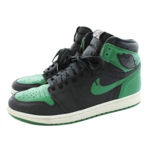NIKE Air Jordan 1 Retro High OG Black/Pine Green