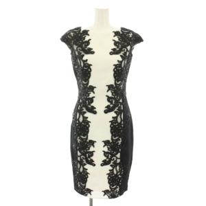 カラードレス ワンピース 0 ブラック ホワイト AZZ1793MXJ