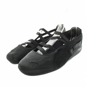 PUMA ウィメンズスピードキャットサテンバレエ プーマブラック/クールダークグレー Women's Speedcat