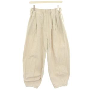 25SS カラーコクーンパンツ イージー タック F アイボリー GAA4-24M012 /HN