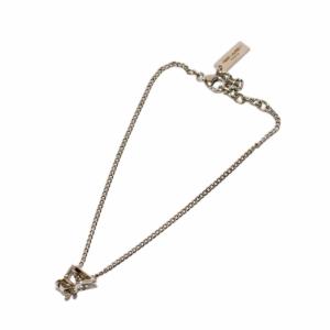SAINT LAURENT PARIS ブレスレット YSL立体ロゴ シルバーカラー 670469 /KH