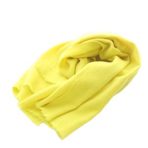 マフラー ストール 黄色 イエロー /SR