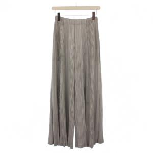 ISSEY MIYAKE ワイドパンツ 4 グレー PP73-JF434