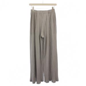 PLEATS PLEASE ISSEY MIYAKE ISSEY MIYAKE ワイドパンツ 4 グレー PP73-JF434