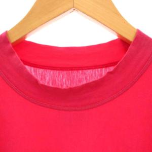 HOMME PLISSE ISSEY MIYAKE Tシャツ カットソー コットン 半袖 2 ピンク HP41JK204 /YM