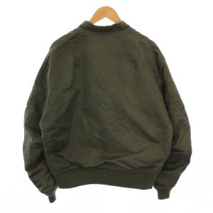 STAMMBAUM L-2B Short ブルゾン ジャケット MA-1 ジップアップ アウター M カーキ 1903-14-BSP-LAP01-A