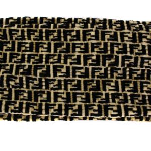 FENDI マフラー ストール ズッカ柄 ブラック ベージュ /BM