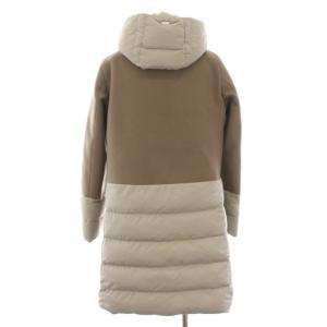 HERNO DIAGONAL WOOL AND NUAGE PARKA