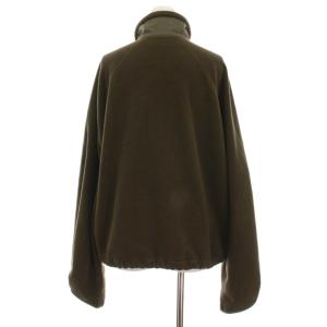TODAYFUL フリースジャケット プルオーバー 長袖 38 カーキ ハーフジップ 11820201 /YM