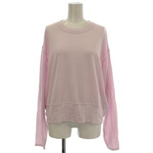 RIAM 25SS レーヨンスウェット ロンT カットソー 長袖 F ピンク 25070922600010