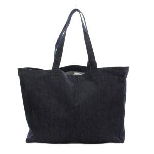 A.P.C. トートバッグ デニム ロゴ ネイビー インディゴ /G