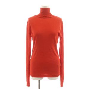 テクノラマテレコタートルネックプルオーバー カットソー 長袖 赤 レッド 22070900606030