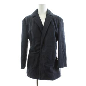 テーラードジャケット リネン混 34 ネイビー JSWU405217WU39160021