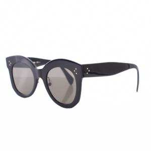 サングラス アイウェア 眼鏡 メガネ プラスチック ワンカラー 5024 155 黒 ブラック /BB