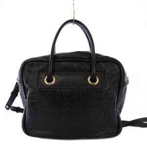 BALENCIAGA ブランケット スクエアS 2WAY ハンドバッグ ブラック 466541